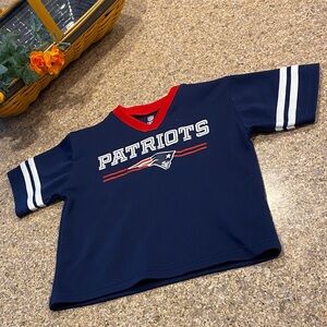 🔥Flash Sale🔥NFL New England Patriots Short Sleeve Shirt Top 2T-2 Team Apparel